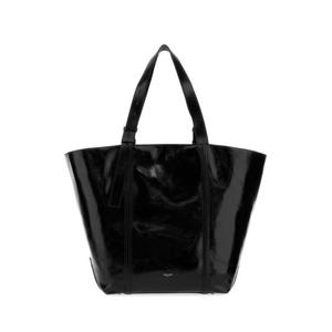 골든구스 여성 블랙 가죽 쇼퍼백 GWA00694A000673 90100