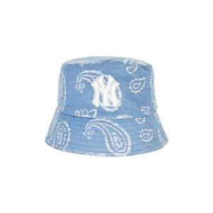 MLB 공용 데님 페이 즐리 버킷햇 3AHT0173N-50SBL