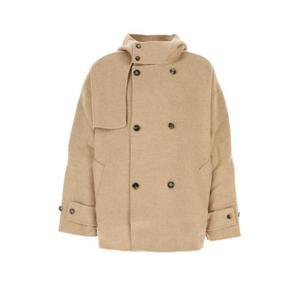 JW 앤더슨 남성 베이지 오버사이즈 울 숏 코트 CO0342PG1559 118