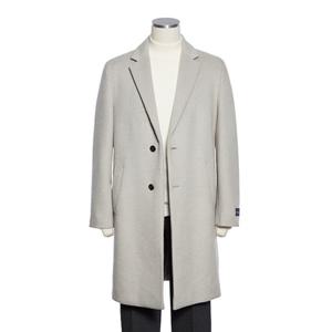 [레노마] RPLPBH58A F W 라이트베이지 울캐시미어블랜디드 세미오버핏 코트