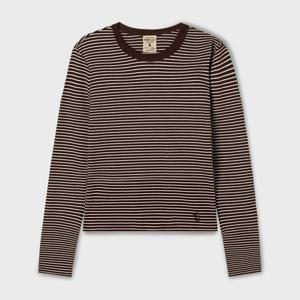 [후아유][여성] 골지 롱 긴팔티셔츠 WHLAF3821F