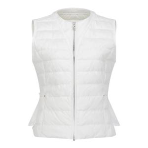 [세인트앤드류스]여성 레이어드 프릴 집업 베스트 (821D3JV202WH)