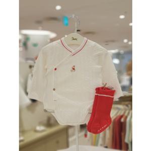 [에뜨와] 리노배내바디수트양말세트 (07S717901) 출산 신생 백일 돌선물