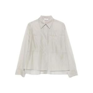 25 FW 페세리코 버튼 클로저 실크 코튼 셔츠 A0617008372 TP441456557