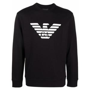 엠포리오 아르마니 남성 블랙 스웨트셔츠 8N1MR6 1JRIZF008