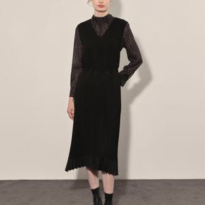 [올리비아로렌]VOCOA4F8311 언발플리츠원피스_JK