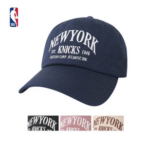 [엔비에이]남녀공용 NYK 워딩 그래픽 오버핏 소프트볼캡 사계절모자 N255AP242P