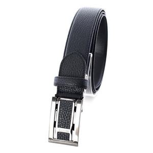 [듀퐁셔츠]TE4SMBTAB105TBK_브로이어 블루 자동 벨트 블랙