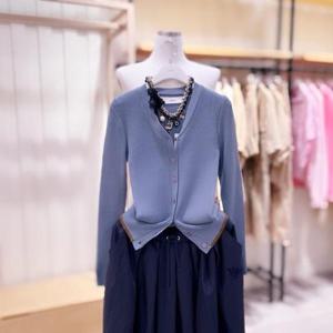 [시에로]SF2KTF485_브이넥 골지 가디건