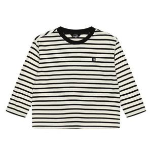 [에꼴리에]남아 와펜 스트라이프 티셔츠 23C0408_BK