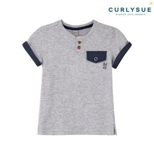 [컬리수]포멀 헨리넥티셔츠