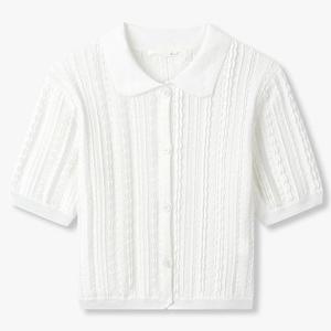 [지컷]칼라드 스칼럽 버튼업 풀오버 (7215250404)