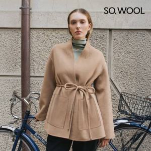 쏘울 25FW 핸드메이드 캐시 숄카라 코트