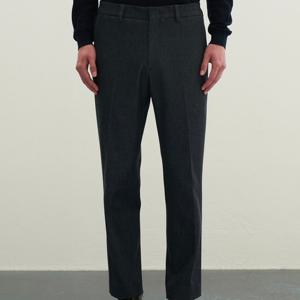 [웰메이드][부산본점]노턱일자 데님라이크스판 출근룩 셋업밴딩바지  MUEDA4F9211