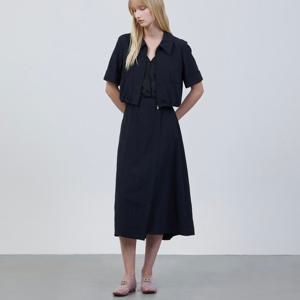 [쥬크]하프 집업 원피스 Z252MSE008