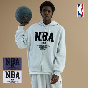 [엔비에이]남녀공용 간절기 ESSENTIAL 빅그래픽 루즈핏 후드집업 N253TJ011P