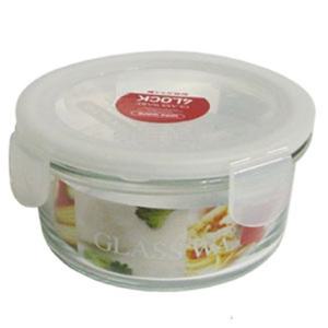 아스벨 반찬통 내열유리 400ml 밀폐 보관용기 김치 밀폐통 보관통 밀폐용기 보관용기 음식용기 음식통 음식