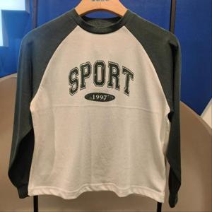 에스핏 HC23 라글란 싱글 티셔츠 SJZ509MKRT04