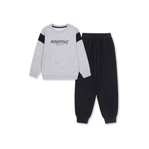 [탑텐키즈]남아) 쿨에어 코튼 텍스쳐드 어깨 배색 포인트 셋업 MKF1IP1202