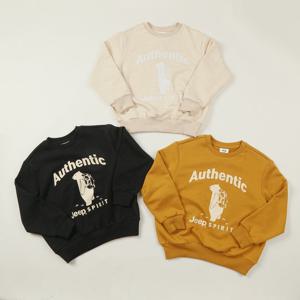 [지프키즈]어센틱 곰나염 맨투맨  KP3TSU893