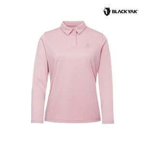블랙야크 여성용 가을 시즌 카라 티셔츠 여성 베이스 카라 긴팔티2 1BYKTFU501