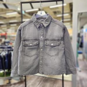 에스핏 HC09 세미크롭 데님 남방 청자켓 SJZ509FJJK40