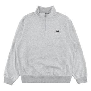 뉴발란스 UNI 에센셜 클래식 반집업 맨투맨 NBNCF41813 AC