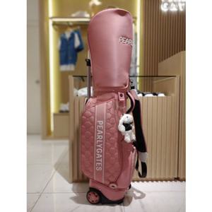 [파리게이츠]521E3CB001_PK-여성 스마일 퀄팅 토끼 키링 포인트 트롤리 캐디백-(25년가을)