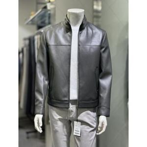 BASSO 세이브존01 비건 레더 차이나 카라 블루종 점퍼 (2컬러) BSZ5-UA28A