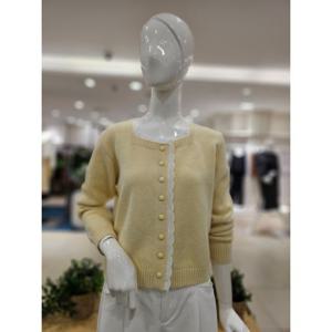 [포커스]MARIO포커스 배색 레이스 가디건 FS5A3KC30071