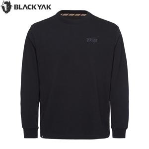 블랙야크 공용 가을 등산 라운드넥 티셔츠 히말라야 오복 라운드 긴팔티 1BYRTFU904BK
