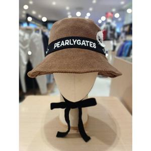 [파리게이츠] 25FW겨울 여성 프린지 자수 포인트 코듀로이 버킷햇 (521E4CP009)