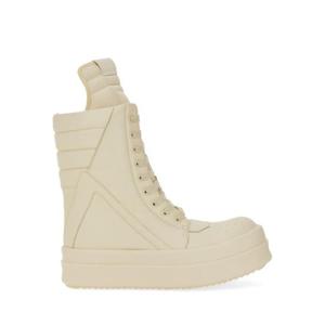 릭오웬스 남성 아이보리 CONCORDIANS 가죽 하이탑 스니커즈 RR02E1855_LCO1111