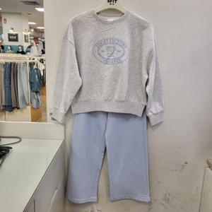 에스핏 HC17 루즈맨투맨 와이드 세트 TR SJZ101FKTR03