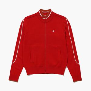 [르꼬끄골프] 여성 라인 포인트 스웨터 풀집업 점퍼 (GQ322LKC91)