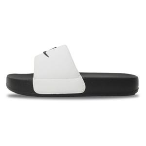 [르까프 키즈]르까프 롱바텀 슬라이드 화이트/블랙 LE4S016WBK