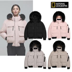 내셔널지오그래픽 N244WDW030 여성 타루가 퍼 트리밍 후디 다운 점퍼