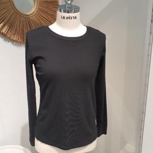 르피타 HC06 무지 라운드 기본 티셔츠(블랙) L253BTS953