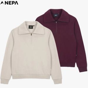 [네파] 여성 캐주얼 니트 스웨터 하프 집업 티셔츠 7K85462