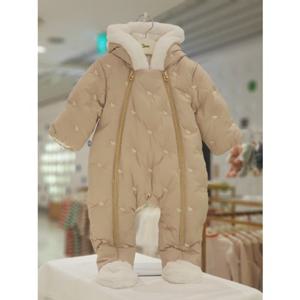 [에뜨와] 베이지헤더자수DD우주복 (07S727504BEIGE) 출산 신생 백일 돌선물