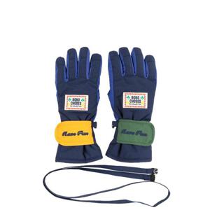 보보쇼즈 남아 네이비 로고 패딩 장갑 B225AI046K_401