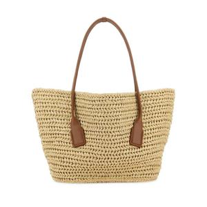 25 FW 보테가베네타 아르코 미디엄 라피아 토트백 731169V2P02