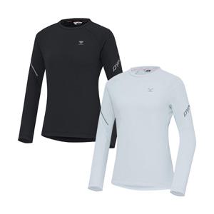 [25FW][다이나핏 공식](택가 149,000원) 여성 디엔에이 옥타 긴팔티_YWU25232