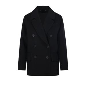 에스 막스마라  LUKAS 루카스 버진울 여성 자켓 FW25 2529046011600 5856047 Black