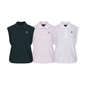 맥케이슨 여성 드랍숄더 카라 슬리브리스. MDW2TS605