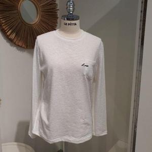 르피타 HC06 국내생산 부드러운 긴팔 티셔츠(아이보리) L253BTS909