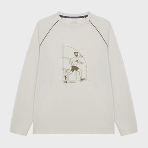 [노스페이스] (NFM_NT7TR51B_CRE_) 남성 살리오 긴팔 티셔츠 NT7TR51B_CRE