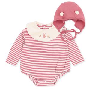 [오가닉맘]카라캐롯긴소바디수트 MJFLQS01