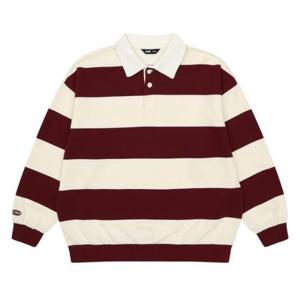 소이 HC12 와이드 스트라이프 카라맨투맨티 25f1454