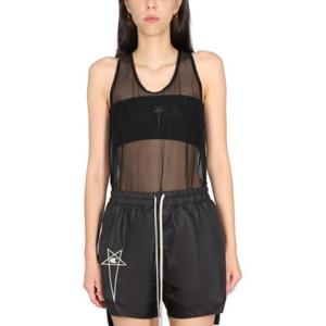 릭오웬스 x 챔피온 탑 CW02C9234 CHMNET09 Black